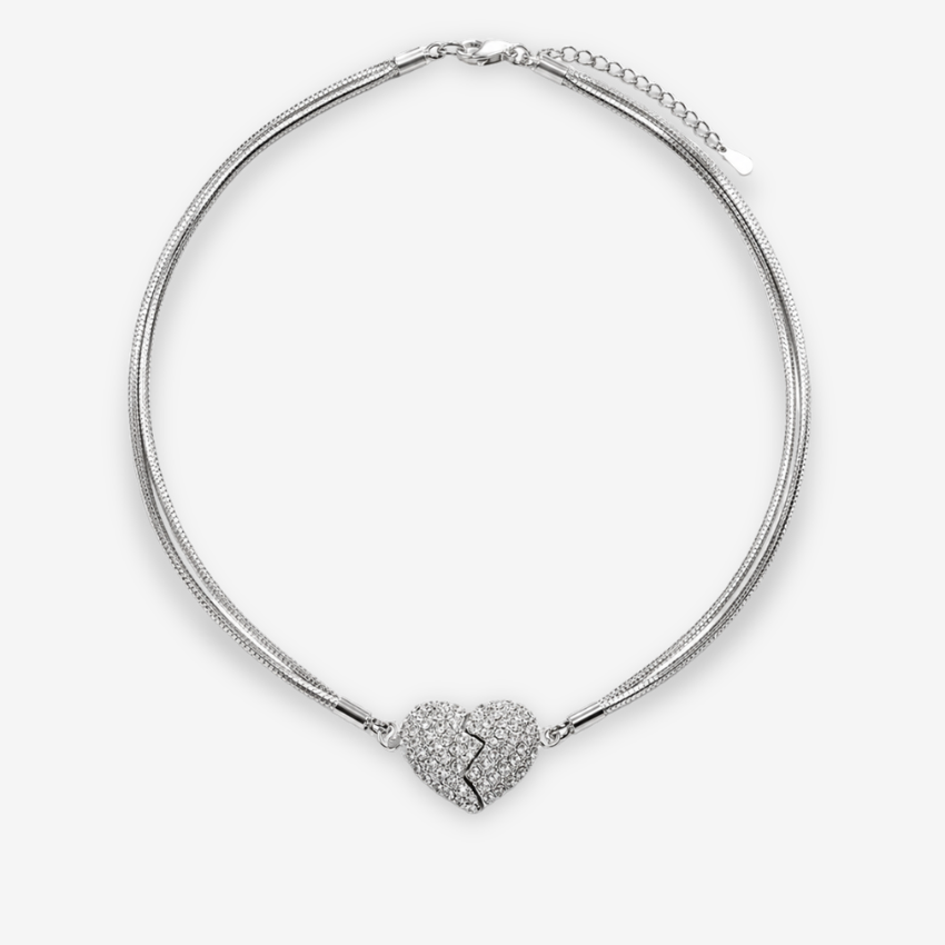 La Maré Eternal Bond Necklace – Hartketting met Fonkelende Zirkonia
