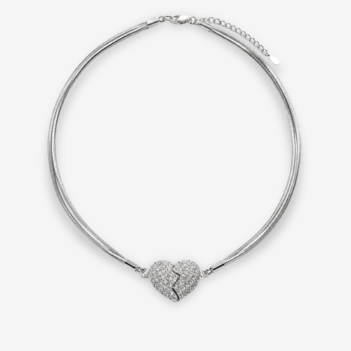 La Maré Eternal Bond Necklace – Hartketting met Fonkelende Zirkonia