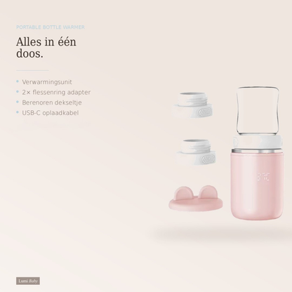 Lumi ALM Baby Melkfleswarmer – Snel, Veilig & Altijd Perfecte Temperatuur
