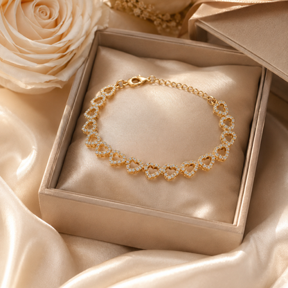 La Maré Eternal Hearts Bracelet