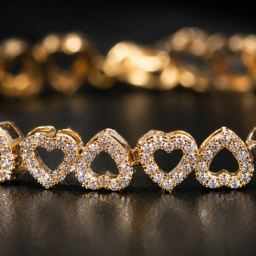 La Maré Eternal Hearts Bracelet